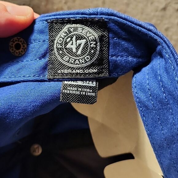 47 Brand University of Pittsburgh Pitt Panthers Sliderback Hat - New - Picture 9 of 11